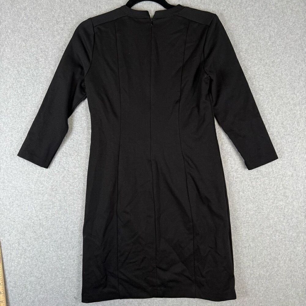 Michael Michael Kors Womens Size 4 Mini Shift Dress Black Studded Lined - Picture 7 of 8
